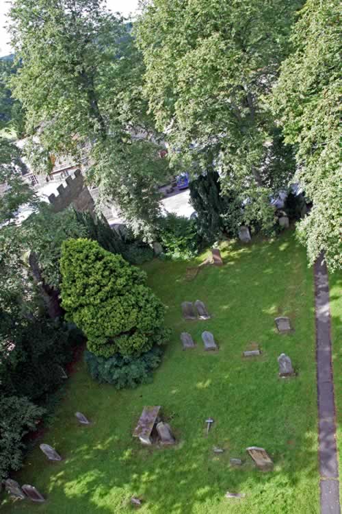 Blanchland churchyard Blanchland churchyard